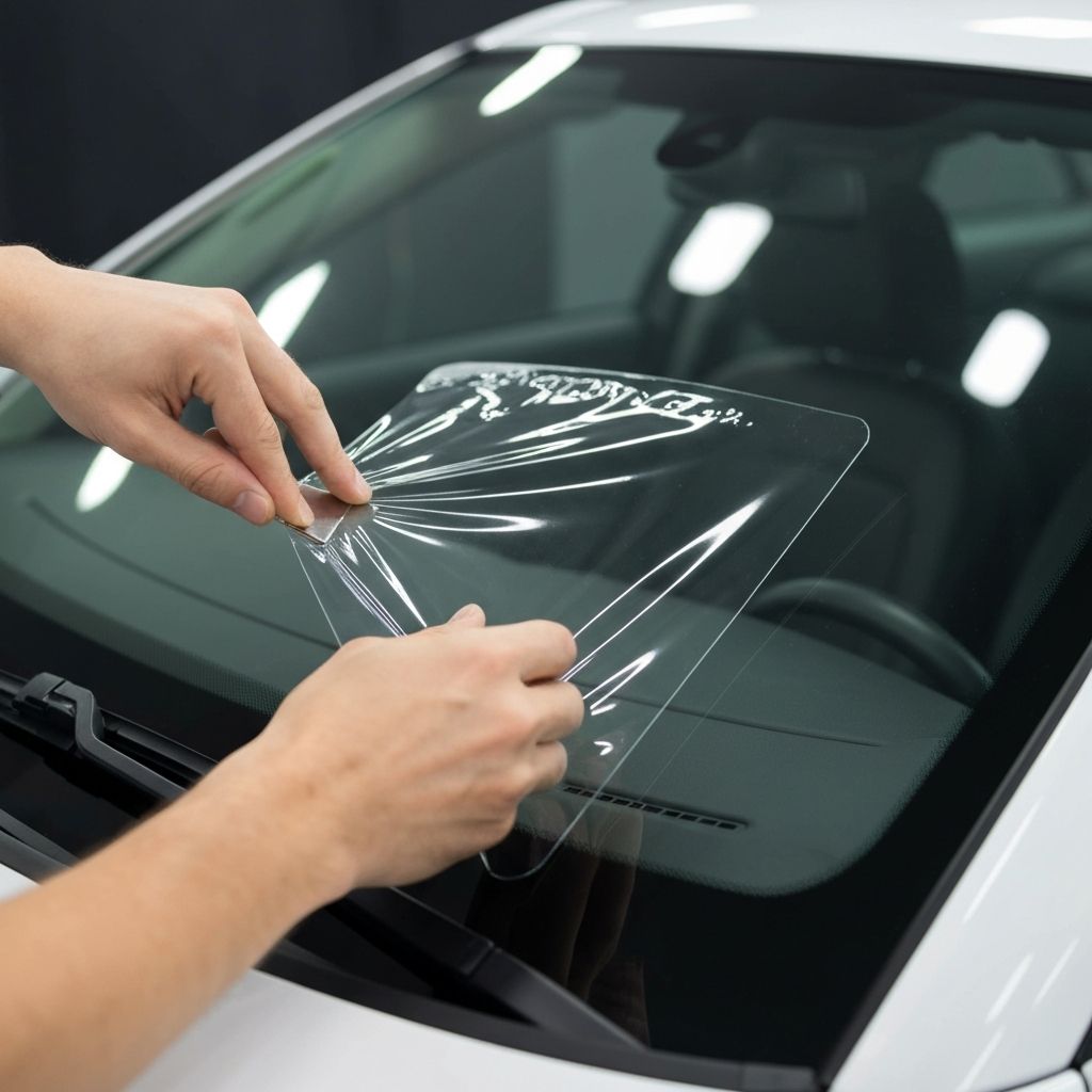 전면 유리 반사 필름